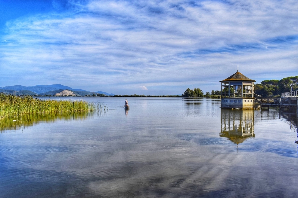 Massaciuccoli See, Villen zum Verkauf an Orten, die von Giacomo Puccini geliebt werden